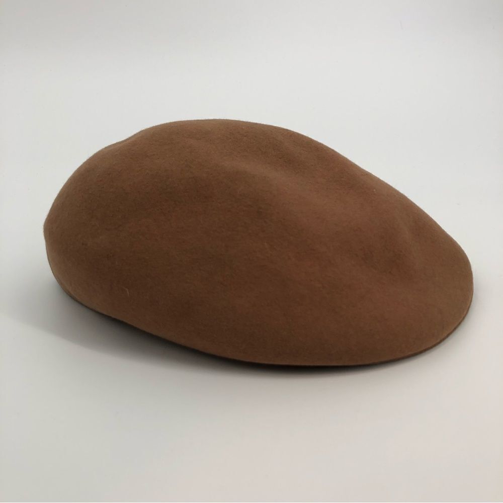 Country Gentleman Mens Lite‎ Felt Cabbie Hat Brown Wool Quiet Luxury Old Money